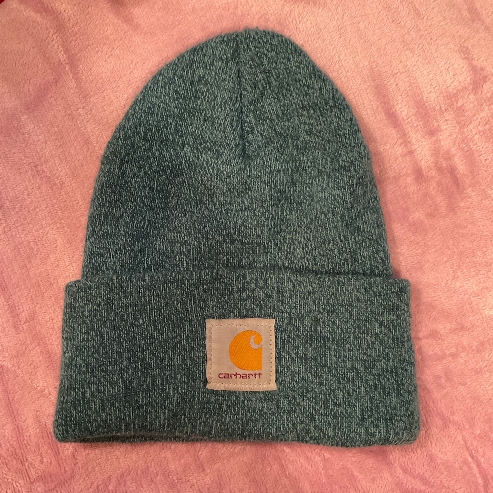 BNWOT WOMENS CARHARTT *RARE* TURQUOISE BEANIE